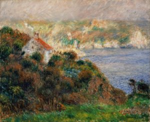 Fog on Guernsey by Pierre-Auguste Renoir Oil Painting