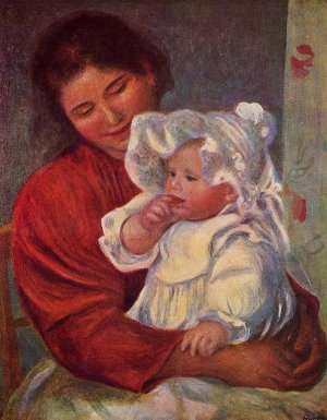 Gabrielle and Jean by Pierre-Auguste Renoir Oil Painting