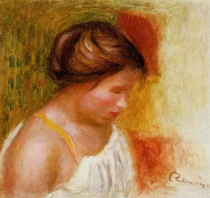 Gabrielle in a Chemise by Pierre-Auguste Renoir Oil Painting