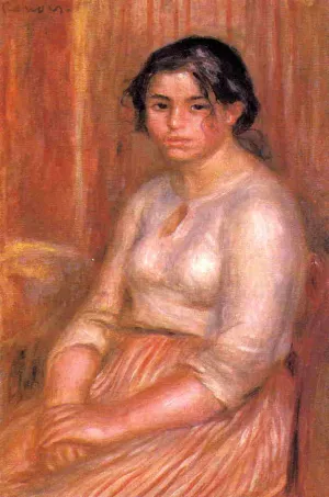 Gabrielle Seated painting by Pierre-Auguste Renoir