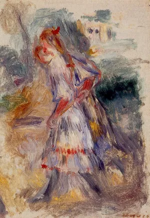 Girls painting by Pierre-Auguste Renoir