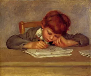 Jean Drawing by Pierre-Auguste Renoir Oil Painting
