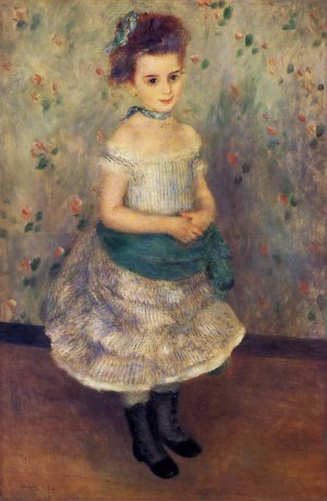 Jeanne Durand-Ruel by Pierre-Auguste Renoir Oil Painting