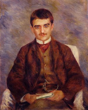 Joseph Durand-Ruel by Pierre-Auguste Renoir Oil Painting