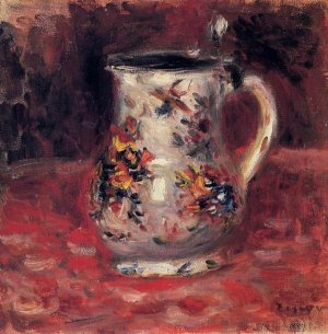 Jug Oil painting by Pierre-Auguste Renoir