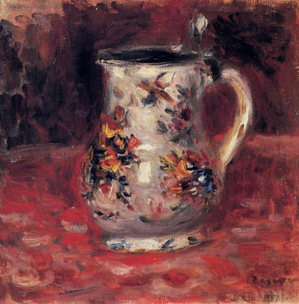 Main Product Photo of Jug Painting by Pierre-Auguste Renoir