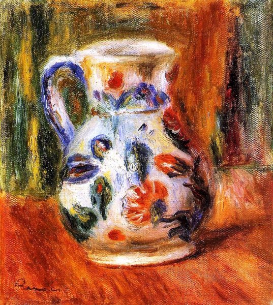 Jug by Pierre-Auguste Renoir - Hand-Painted Oil Painting Reproduction