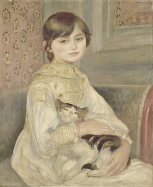 Julie Manet by Pierre-Auguste Renoir Oil Painting
