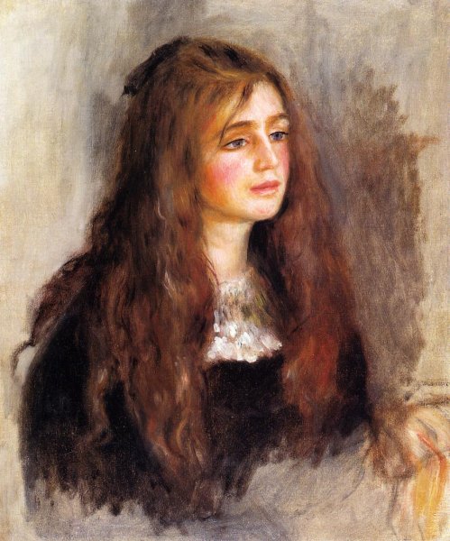 Julie Manet by Pierre-Auguste Renoir - Hand-Painted Oil Painting Reproduction