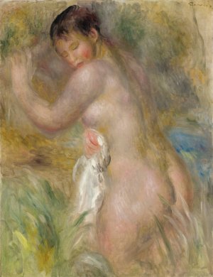 La Baigneuse by Pierre-Auguste Renoir Oil Painting