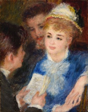 La Lecture du role by Pierre-Auguste Renoir Oil Painting