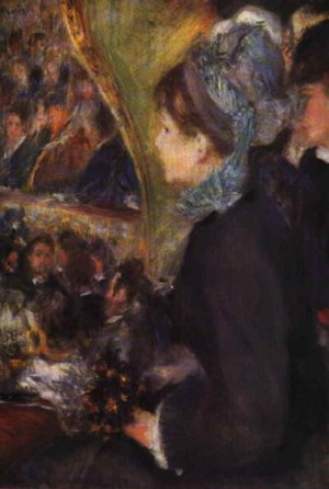 La Premiere Sortie Oil painting by Pierre-Auguste Renoir