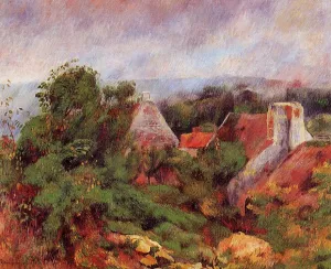 La Roche-Goyon by Pierre-Auguste Renoir Oil Painting