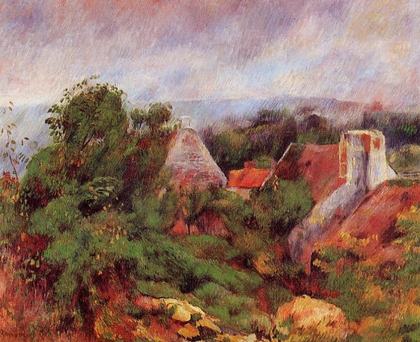 La Roche-Goyon by Pierre-Auguste Renoir - Hand-Painted Oil Painting Reproduction