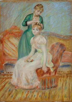 La Toilette by Pierre-Auguste Renoir Oil Painting