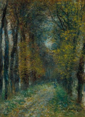 L'allee Couverte by Pierre-Auguste Renoir Oil Painting