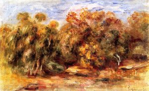 Landscape 10 by Pierre-Auguste Renoir Oil Painting