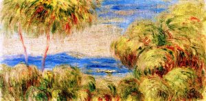 Landscape by Pierre-Auguste Renoir Oil Painting