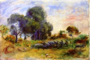 Landscape 14 by Pierre-Auguste Renoir Oil Painting