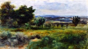 Landscape 15 by Pierre-Auguste Renoir Oil Painting