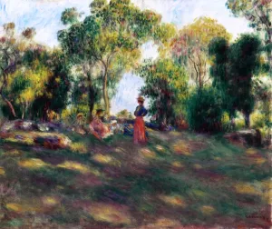 Landscape 16 by Pierre-Auguste Renoir - Oil Painting Reproduction