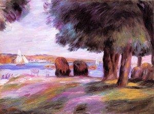 Landscape 18 by Pierre-Auguste Renoir Oil Painting