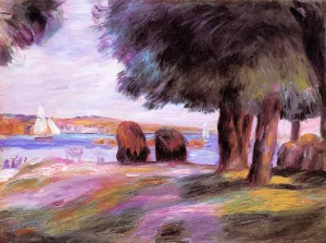 Landscape 18 by Pierre-Auguste Renoir - Oil Painting Reproduction