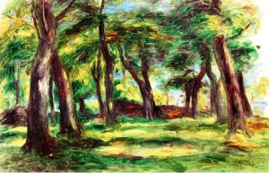 Landscape 2 Oil painting by Pierre-Auguste Renoir