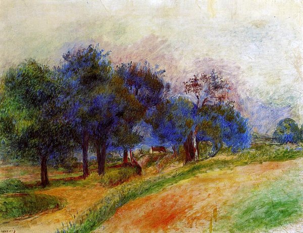 Landscape 23 by Pierre-Auguste Renoir - Hand-Painted Oil Painting Reproduction