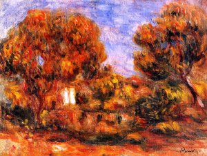 Landscape 24 by Pierre-Auguste Renoir Oil Painting