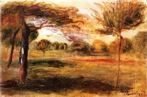Landscape 28 by Pierre-Auguste Renoir - Oil Painting Reproduction