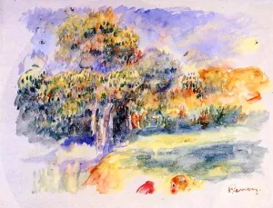 Landscape 29 painting by Pierre-Auguste Renoir
