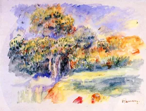 Landscape 29 by Pierre-Auguste Renoir Oil Painting