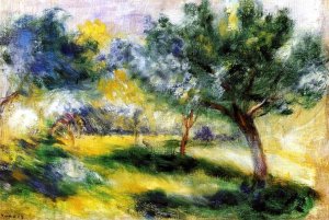 Landscape 30 by Pierre-Auguste Renoir Oil Painting
