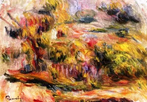 Landscape 33 by Pierre-Auguste Renoir - Oil Painting Reproduction