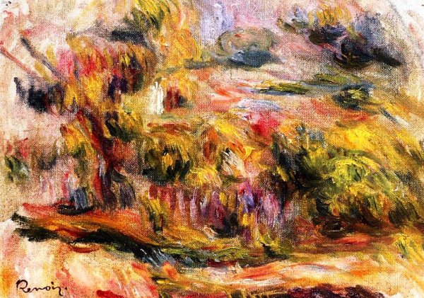 Landscape 33 by Pierre-Auguste Renoir - Hand-Painted Oil Painting Reproduction