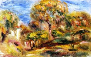 Landscape 34 by Pierre-Auguste Renoir Oil Painting
