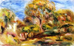 Landscape 34 by Pierre-Auguste Renoir Oil Painting
