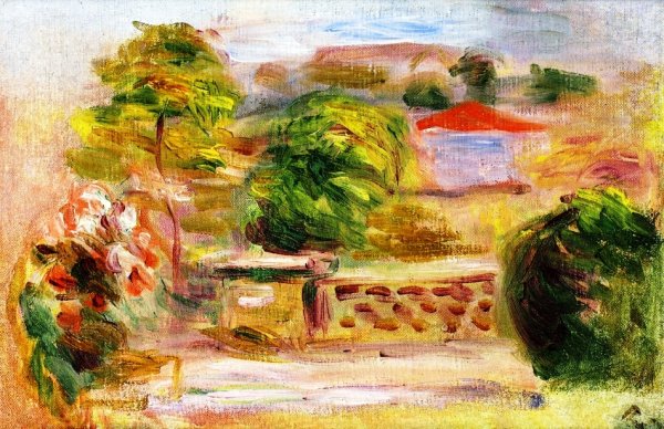 Landscape 39 by Pierre-Auguste Renoir - Hand-Painted Oil Painting Reproduction