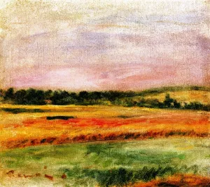 Landscape 6 by Pierre-Auguste Renoir - Oil Painting Reproduction