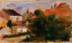 Landscape at Essoyes by Pierre-Auguste Renoir Oil Painting