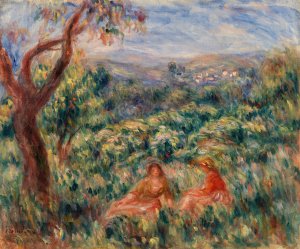Landscape by Pierre-Auguste Renoir Oil Painting
