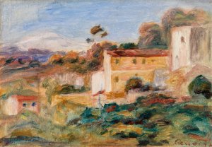 Landscape by Pierre-Auguste Renoir Oil Painting