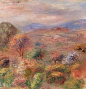 Landscape by Pierre-Auguste Renoir Oil Painting