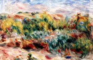Landscape of the Midi by Pierre-Auguste Renoir - Oil Painting Reproduction