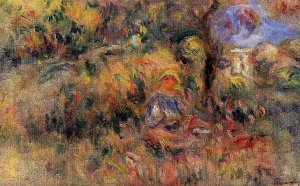 Landscape Sketch Oil painting by Pierre-Auguste Renoir