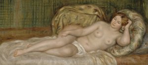 Large Nude by Pierre-Auguste Renoir Oil Painting