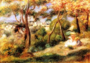 Le Cannet by Pierre-Auguste Renoir Oil Painting