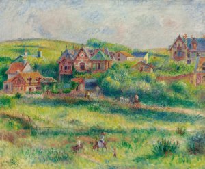 Le Chalet De Blanche Pierson a Pourville by Pierre-Auguste Renoir Oil Painting
