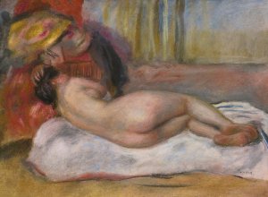 Le Repos by Pierre-Auguste Renoir Oil Painting